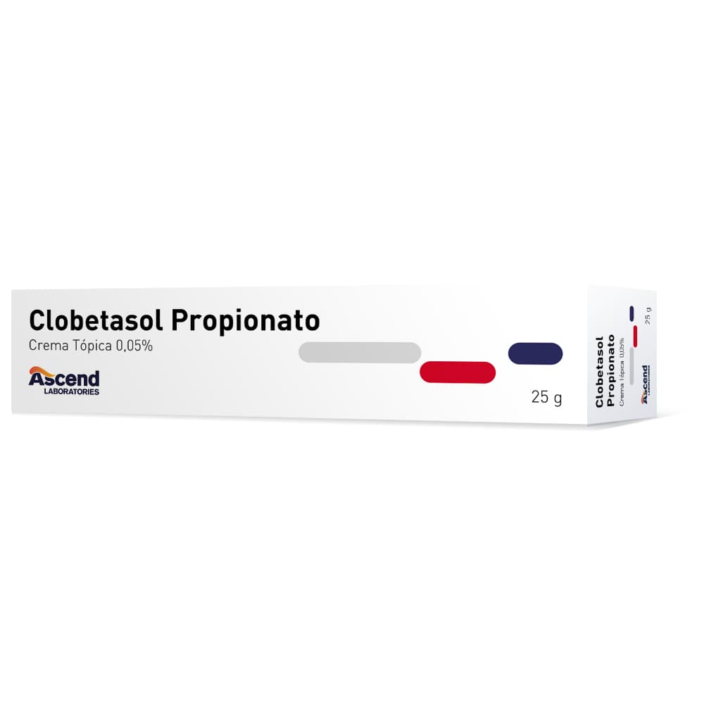 CLOBETASOL CRE 0,05% X 25 GR ASCEND