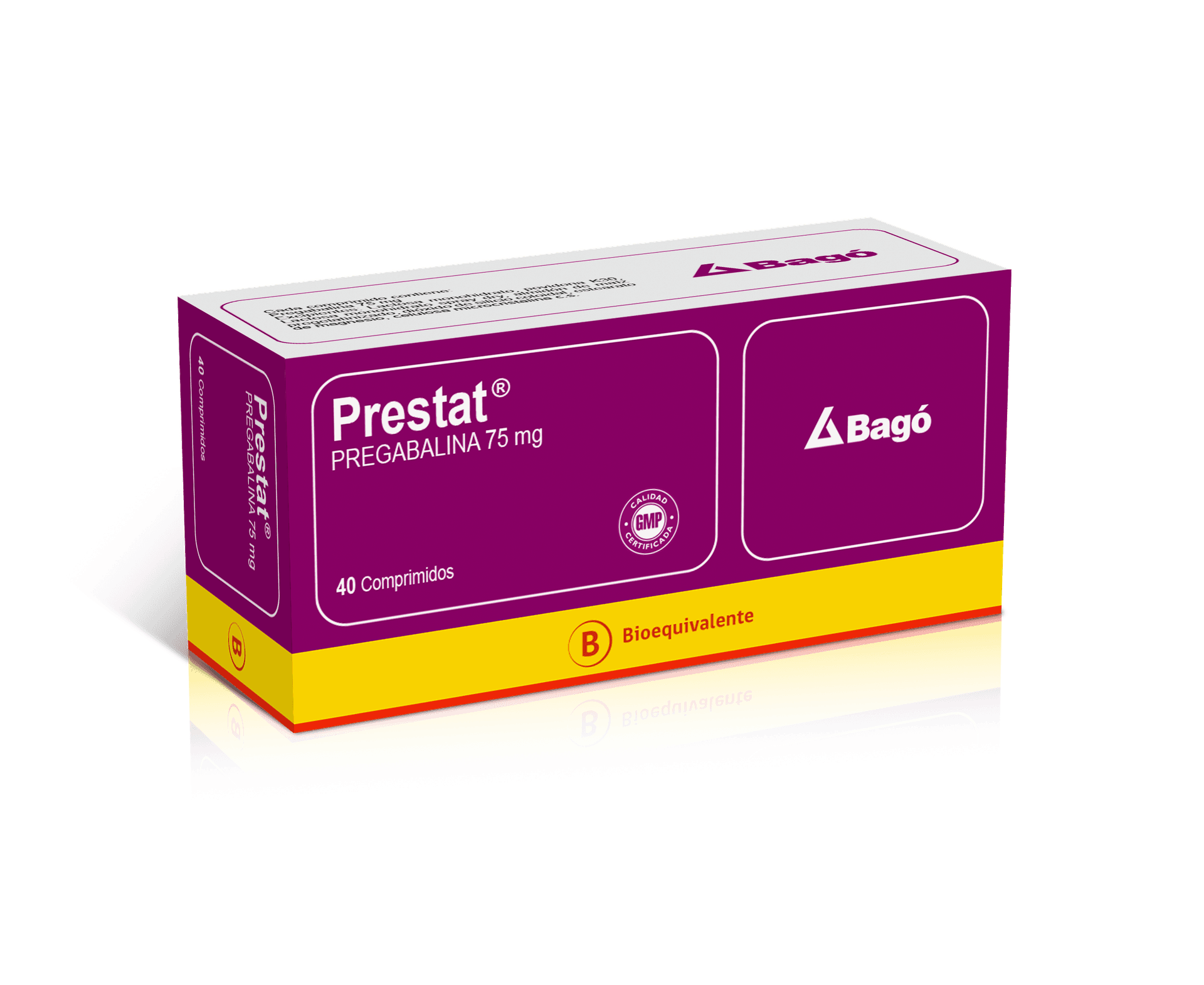 PRESTAT 75MG.40COM.