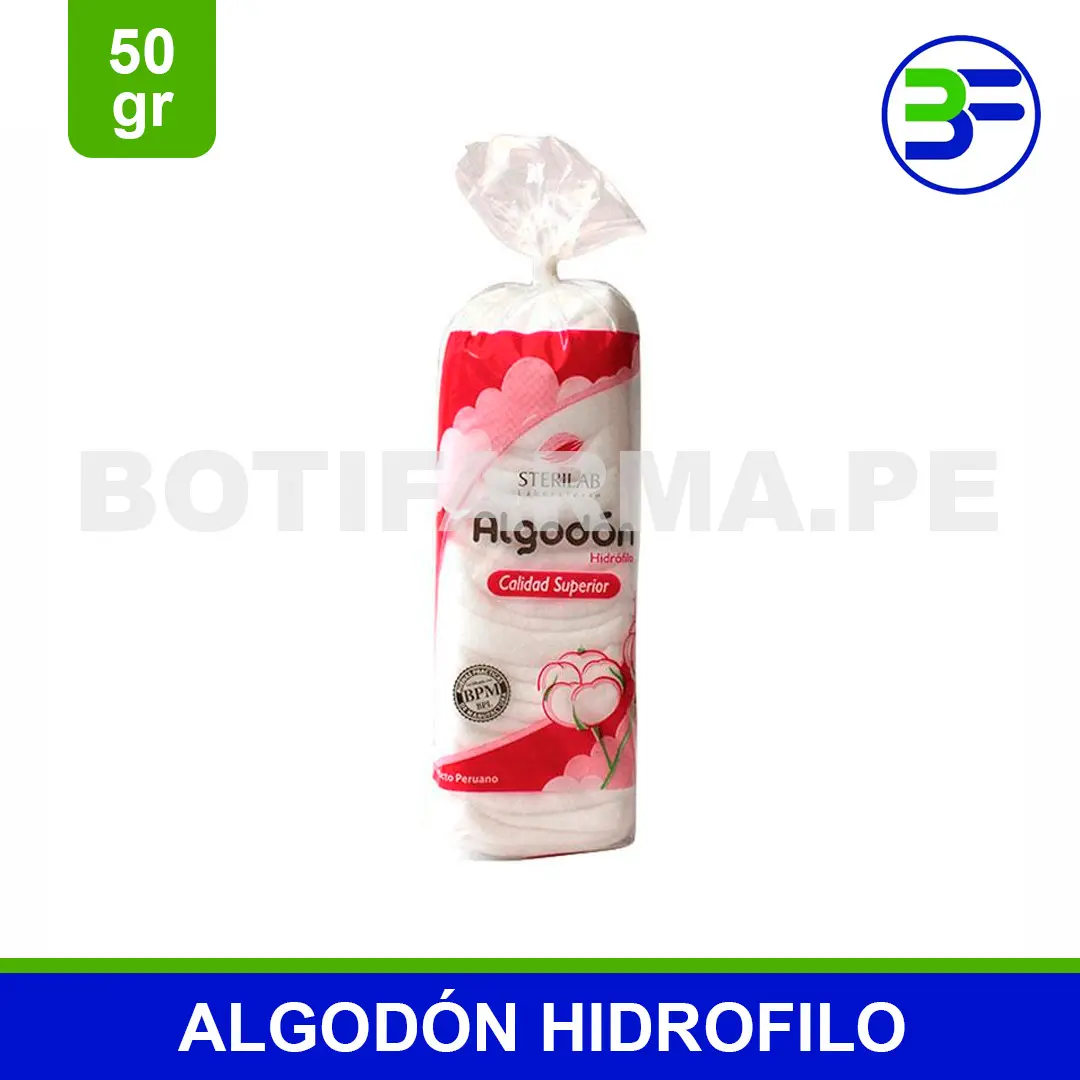 ALGODON HIDROFILO ROLLO X 50 GR