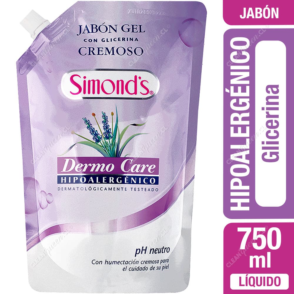 SIMONDS JAB.GLICERINA 750ML