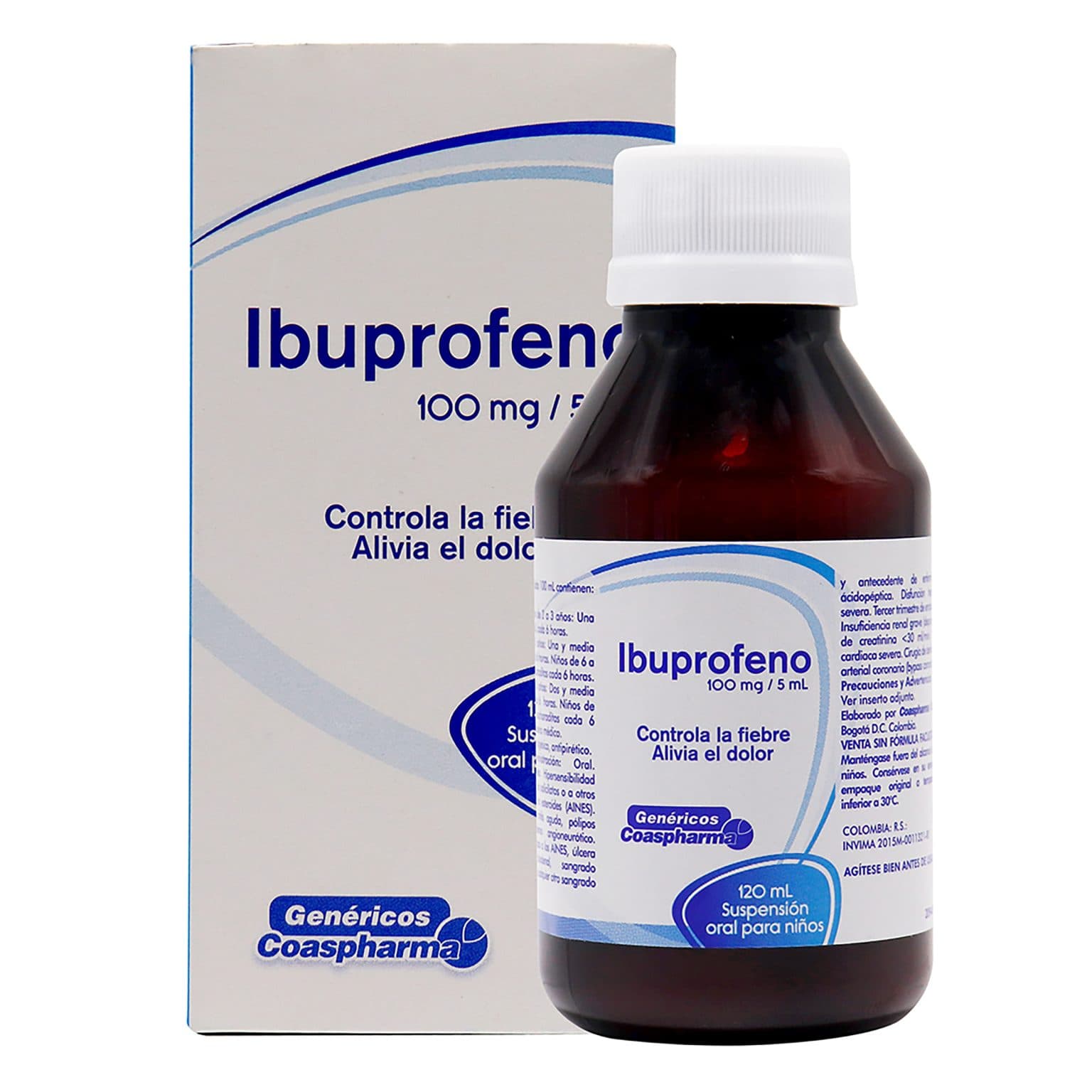 IBUPROFENO 100 MG/5 ML S.O. 100 ML