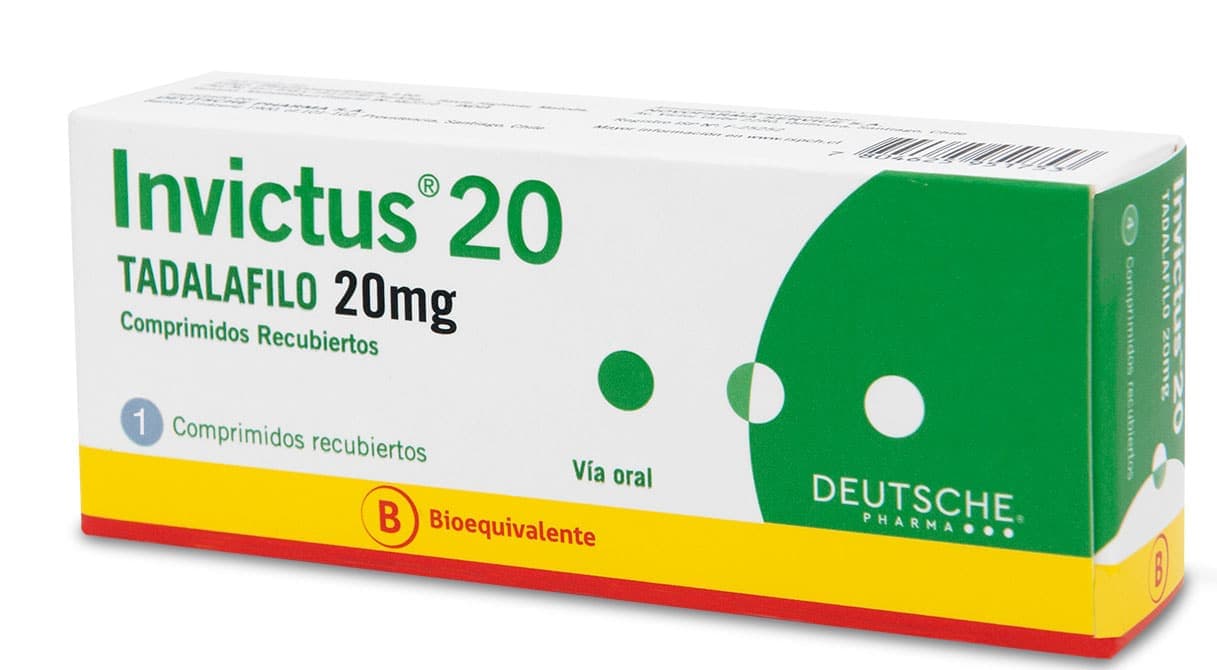 INVICTUS COM 20 MG X 1
