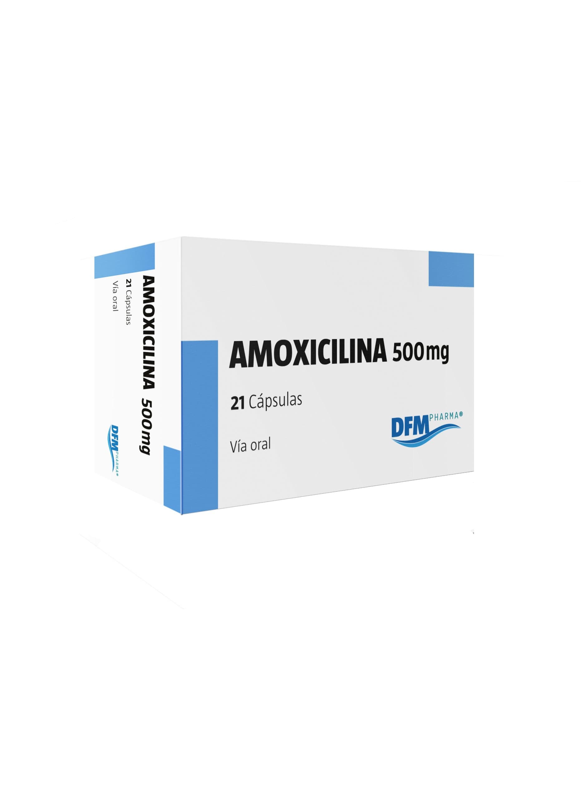 AMOXICILINA 500 MG X 21 CAPS DIFEM