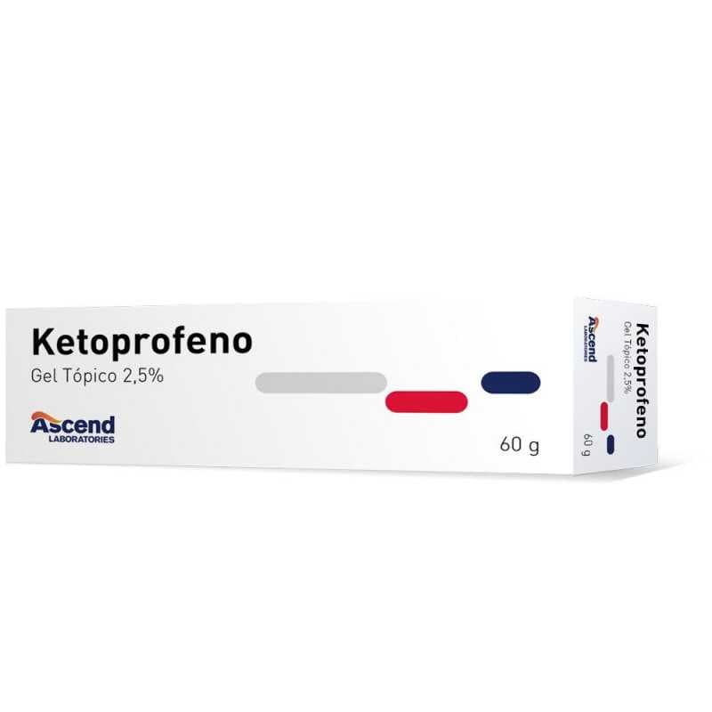 KETOPROFENO GEL 2.5% 60GR. ASCEND