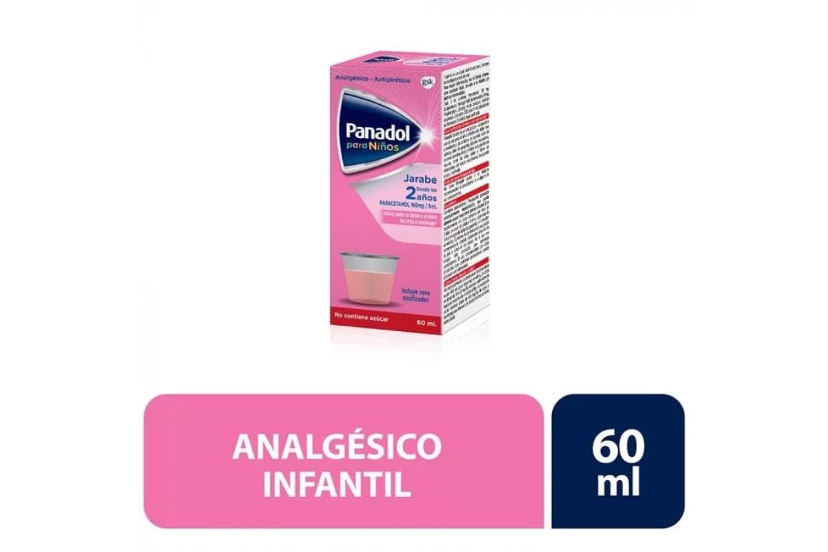 PANADOL PED JBE 160 MG X 60 ML