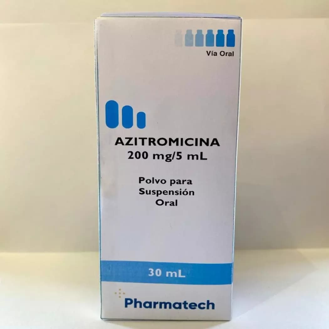 AZITROMICINA SUS 200 MG X 30 ML PHARMATECH