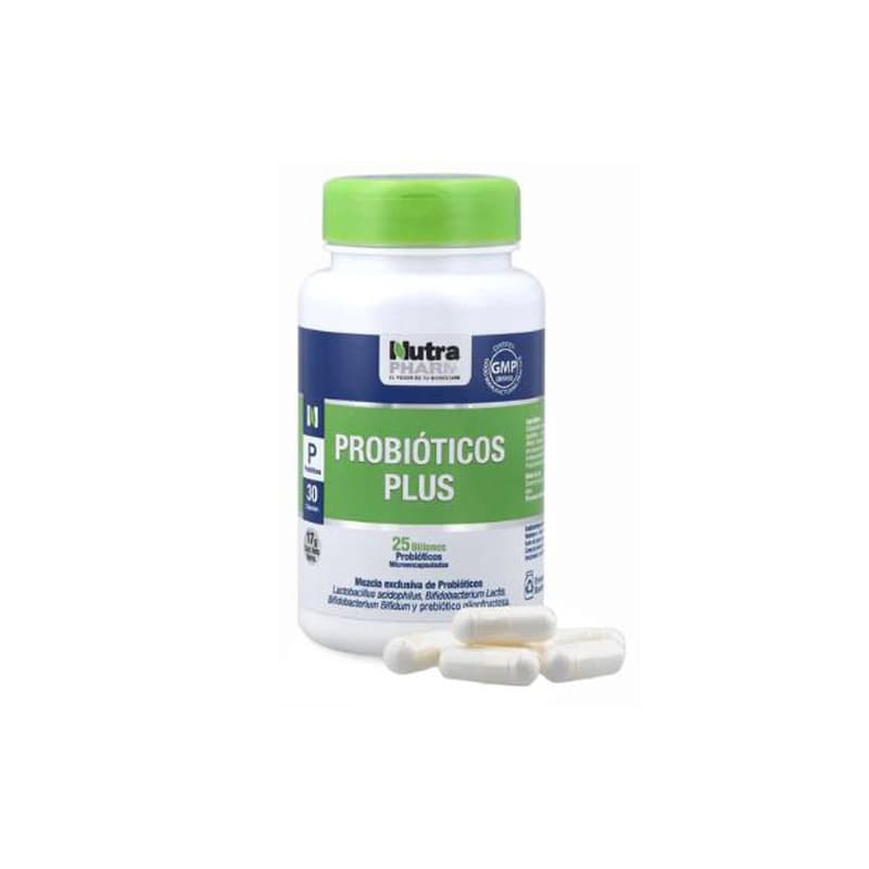 PROBIOTICOS PLUS CAP 25 BILLONES X 30