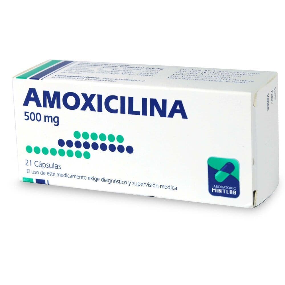 AMOXICILINA 500MG.21CAP.(B.E)MINTLAB