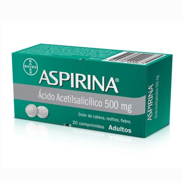 ASPIRINA 500MG.20COM.