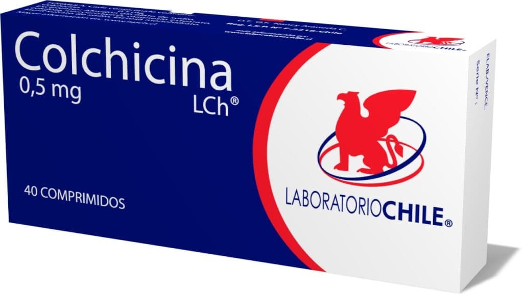 COLCHICINA 0.5MG.40COM.CHILE