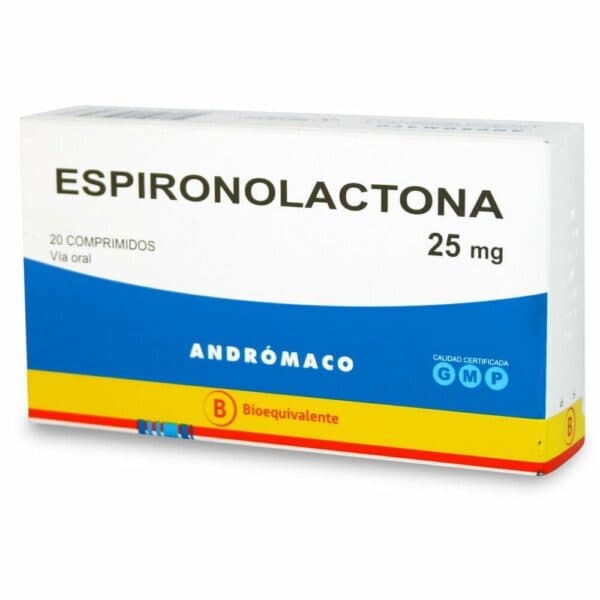ESPIRONOLACTONA 25MG.20COM. CHILE