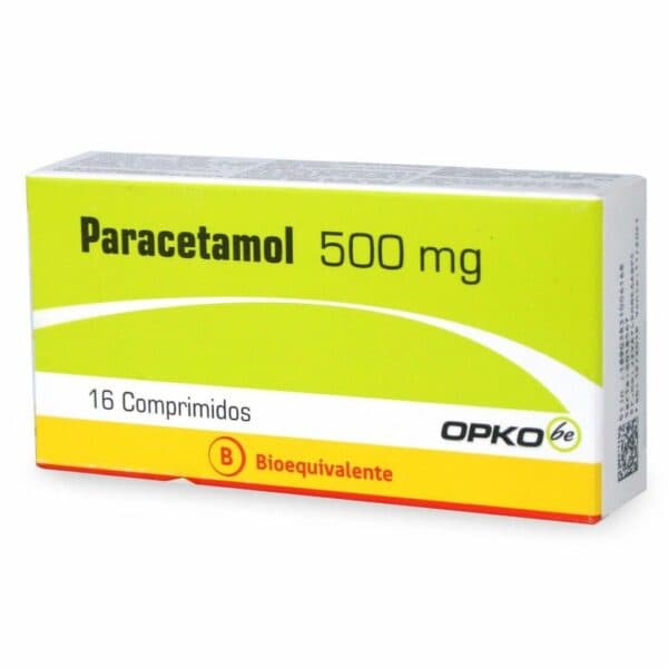 PARACETAMOL 500MG.16COM.(B.E)CHILE