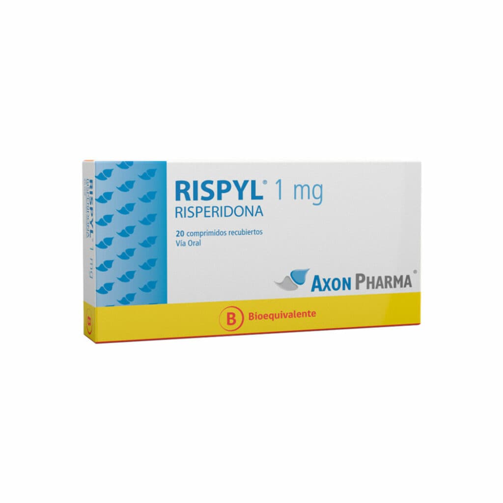 RISPYL 1MG.20COM.REC