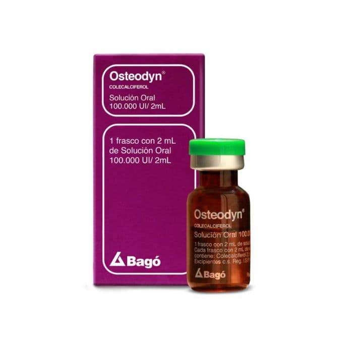 OSTEODYN SOL ORA 100.000 UI X 2 ML