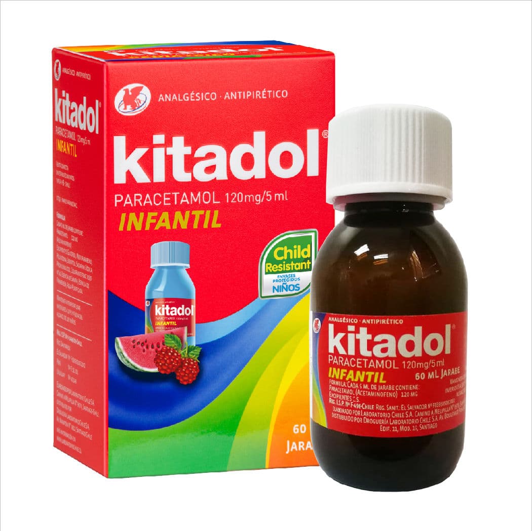 KITADOL 120 MG/5 ML JBE 100 ML (PARACETAMOL)