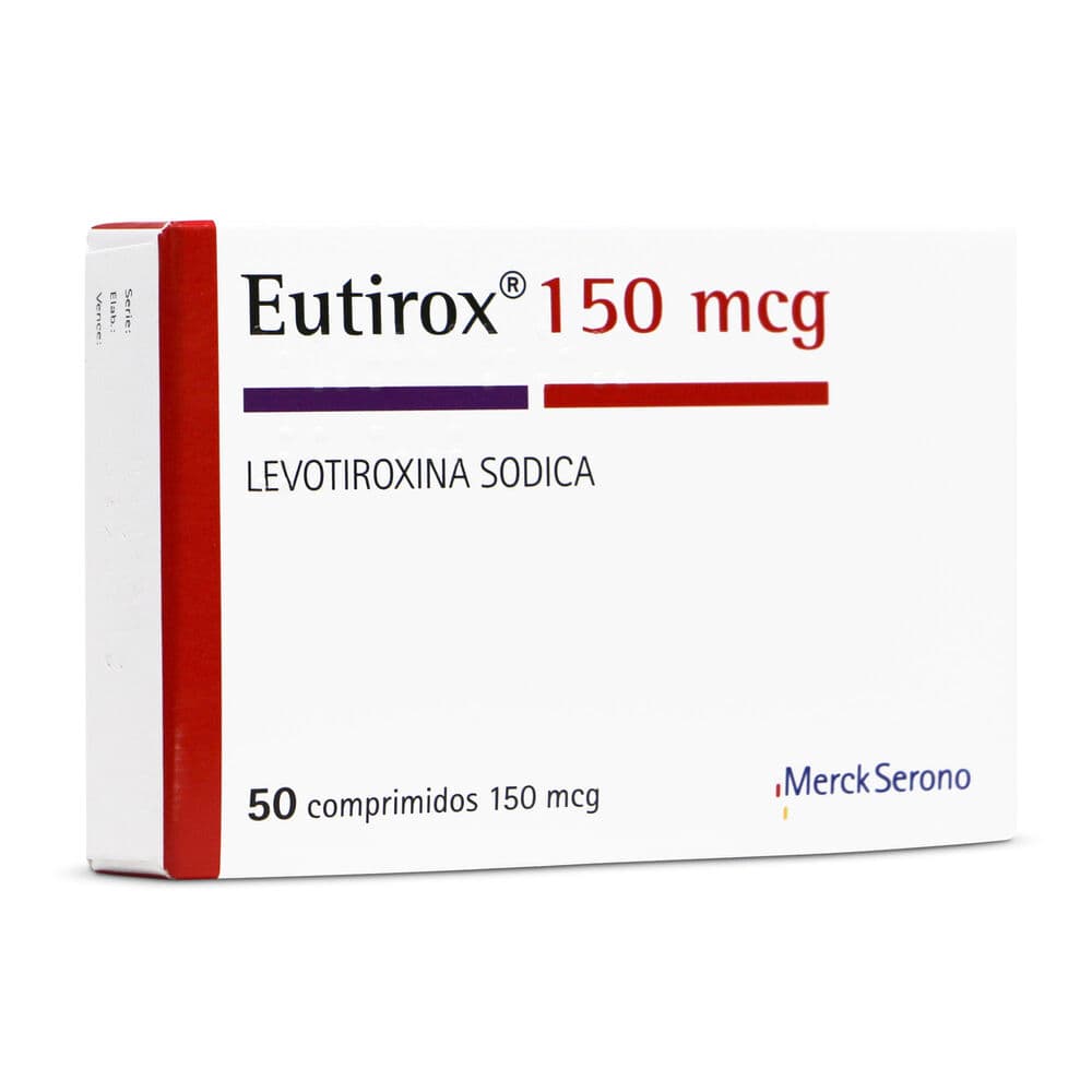 EUTIROX 150MCG.50COM.