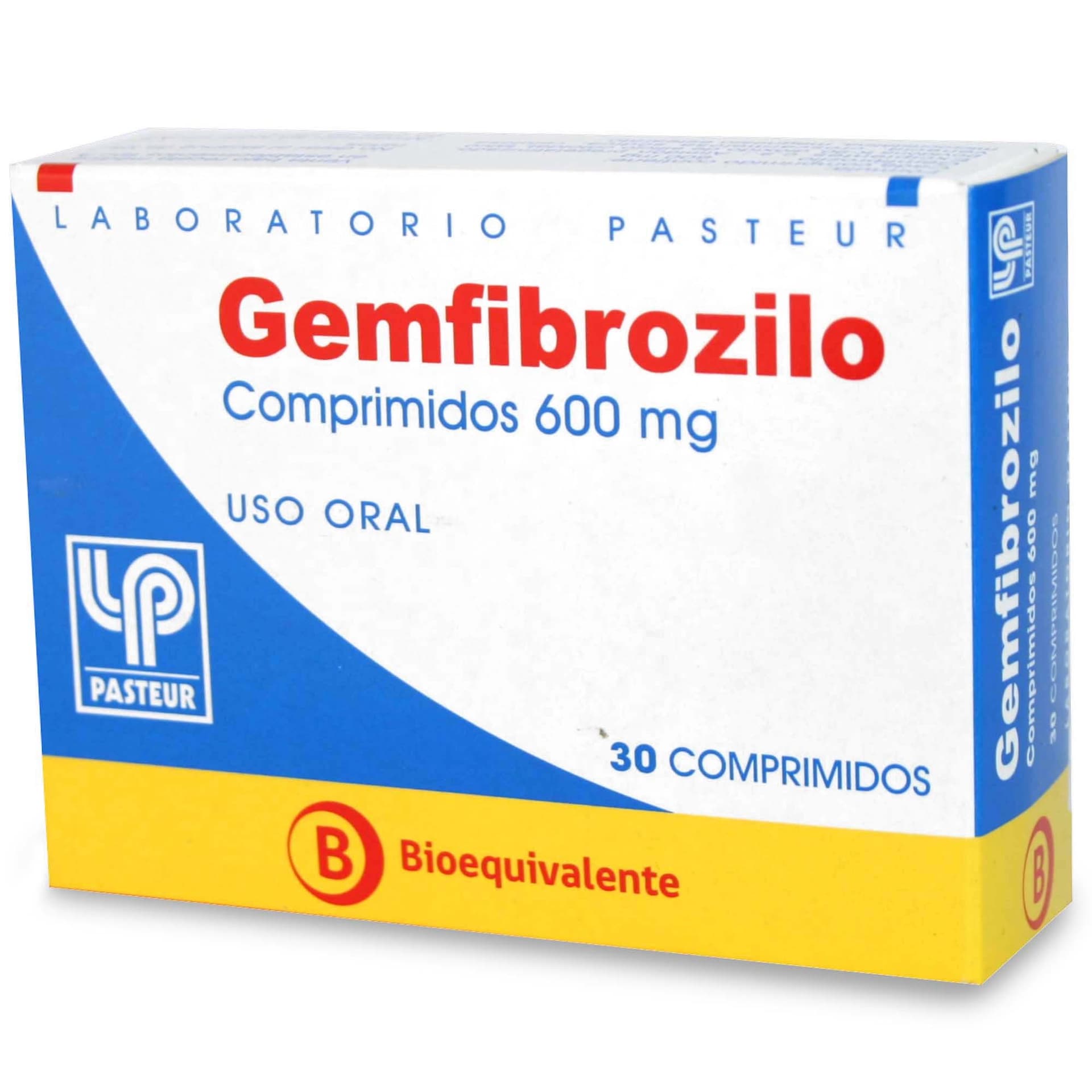GEMFIBROZILO 600MG.30COM. (B.E) PASTEUR
