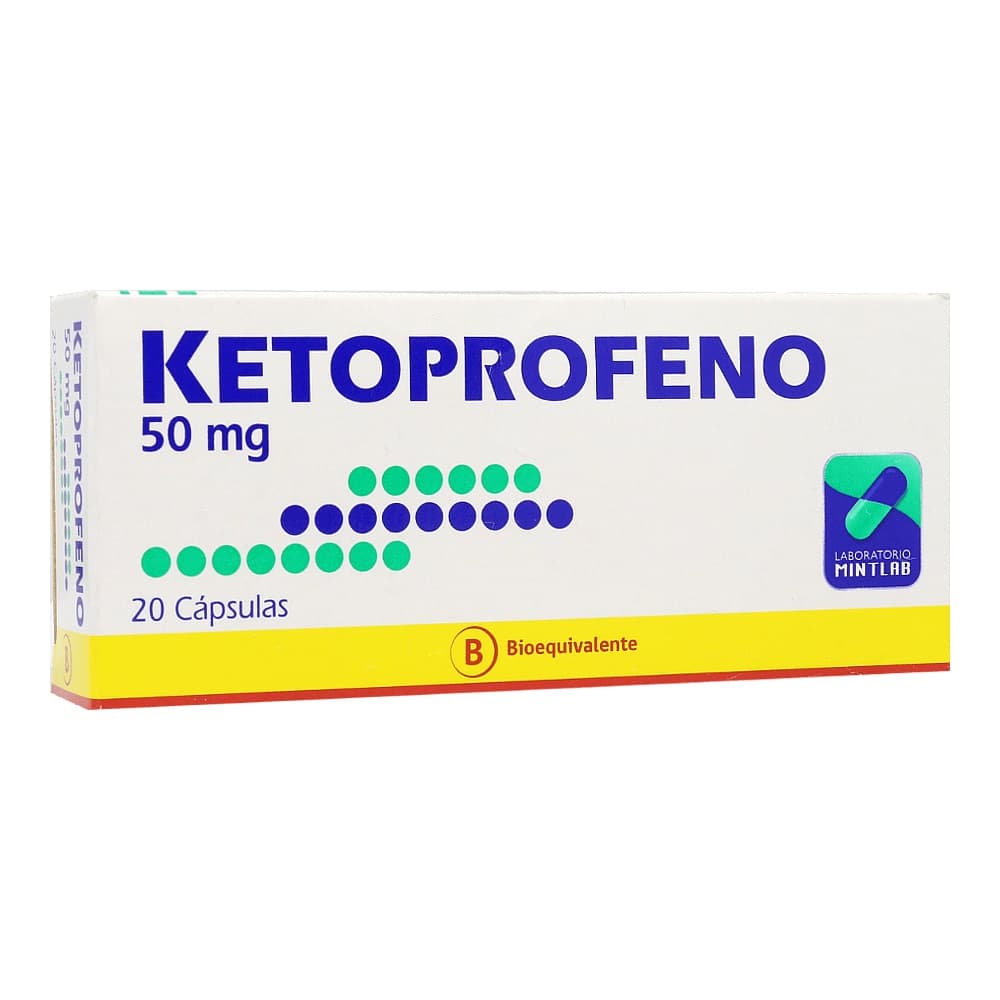 KETOPROFENO 50MG.20CAPS. (B.E) LCHILE