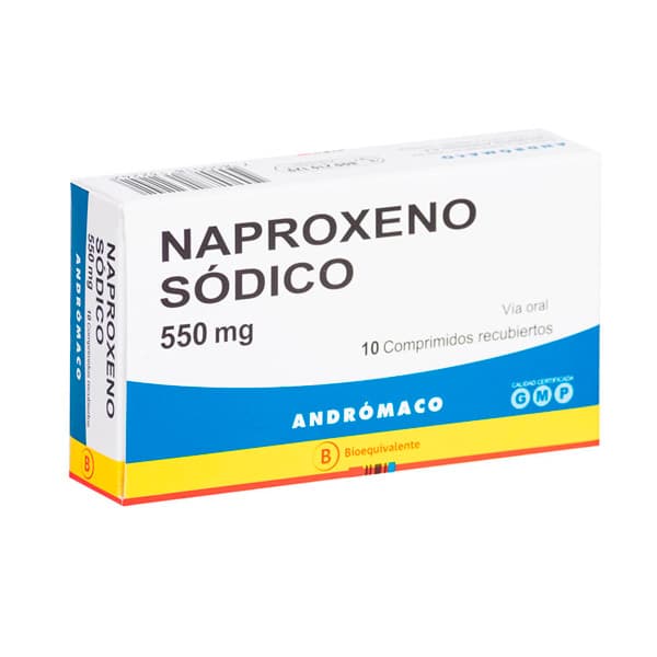 NAPROXENO 550MG.10COM.RE. CHILE