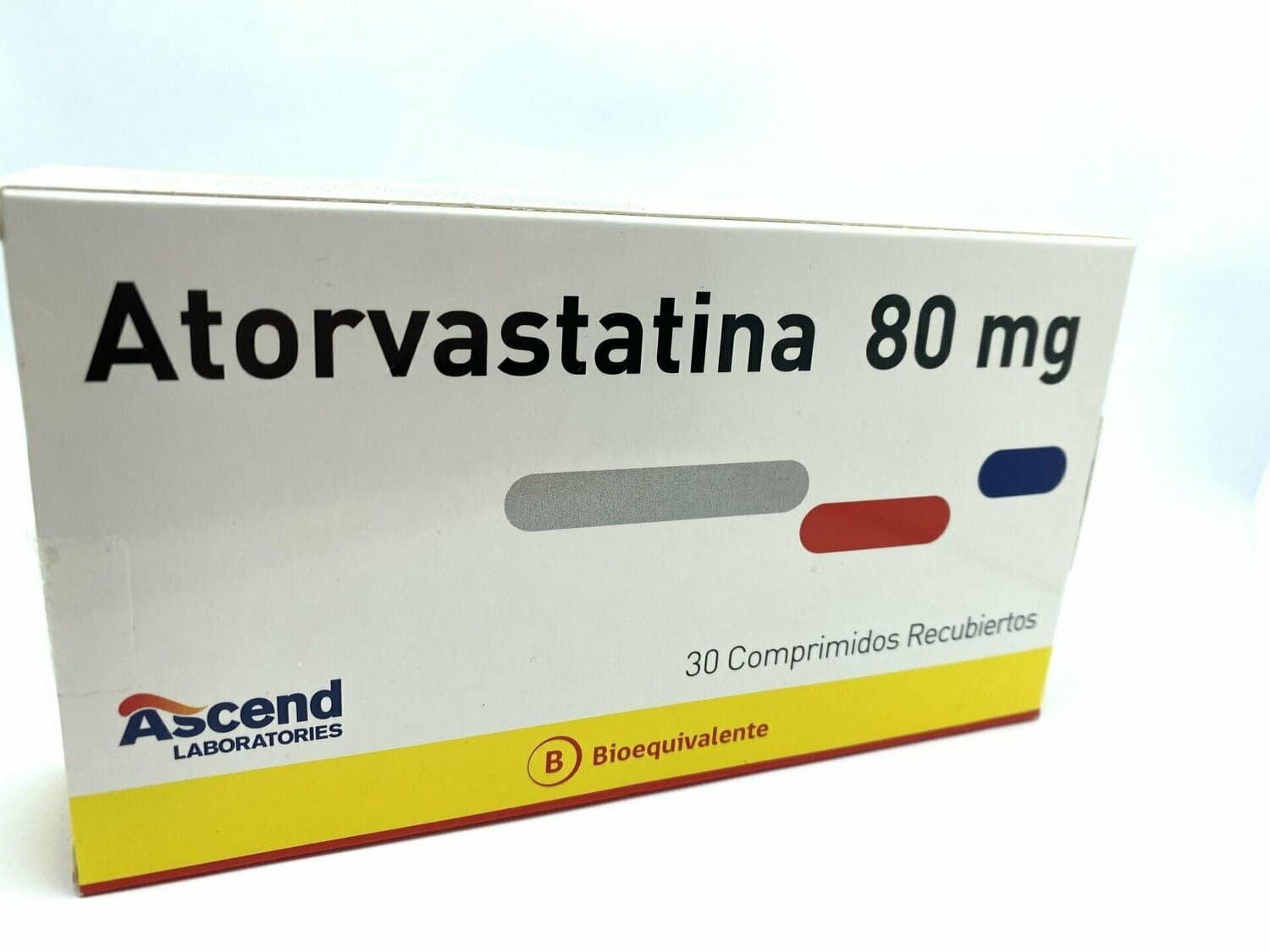 ATORVASTATINA COM 80 MG X 30 CHILE (BE)