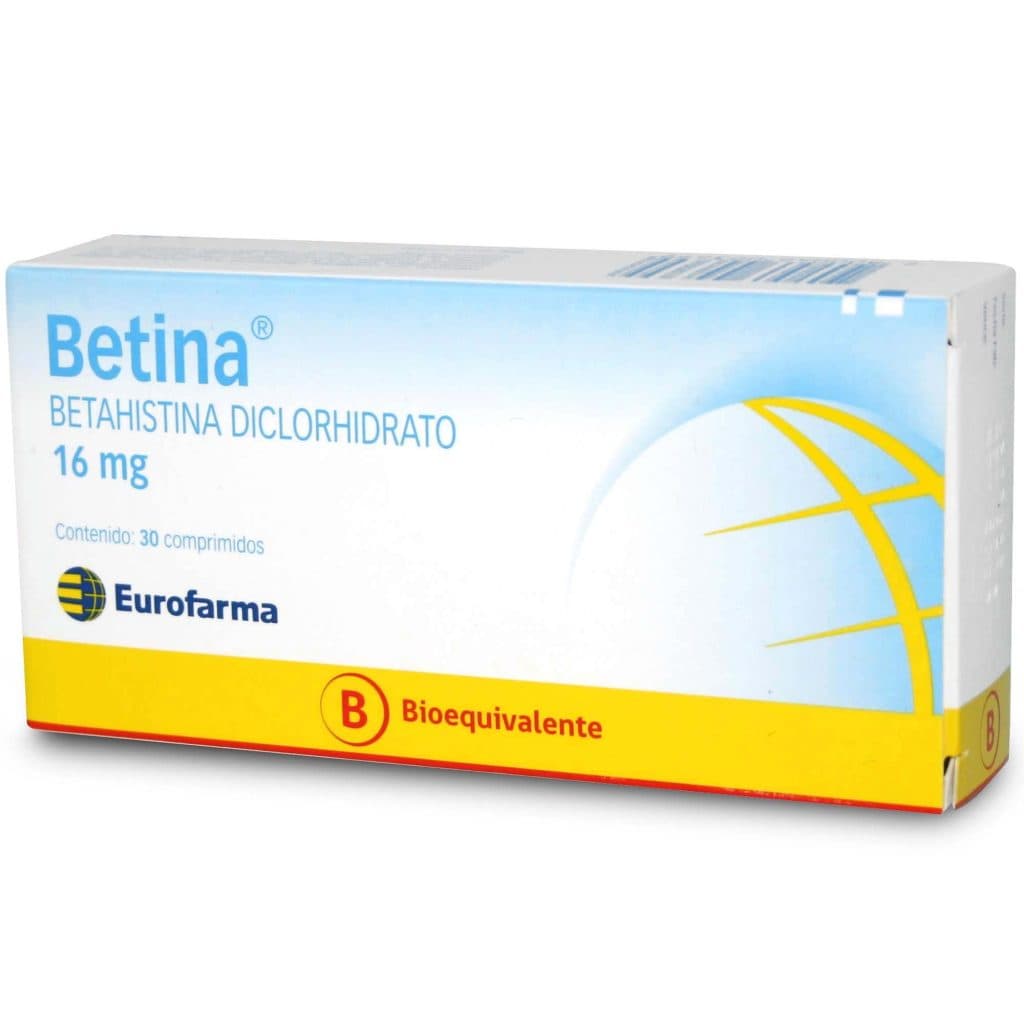 BETINA 16MG.30COM.(B.E)