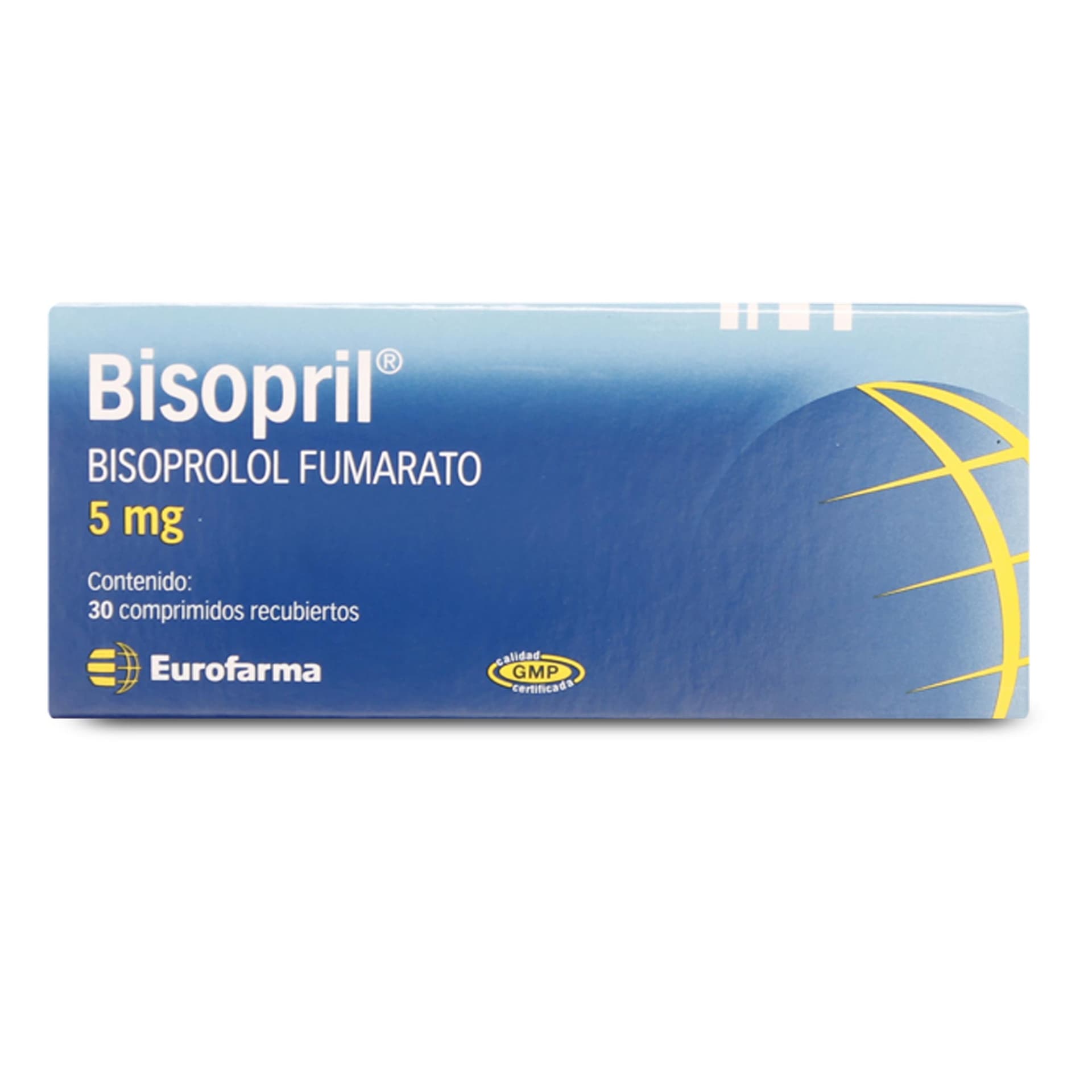 BISOPROLOL COM 5 MG X 30 CHILE (BE)