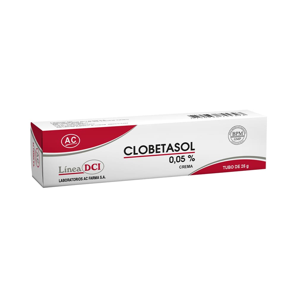 CLOBETASOL CRE 0,05% X 25 GR PAST