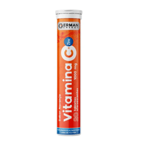 VITAMINA C + ZINC EFERV X 20 GERMAN ENERGY