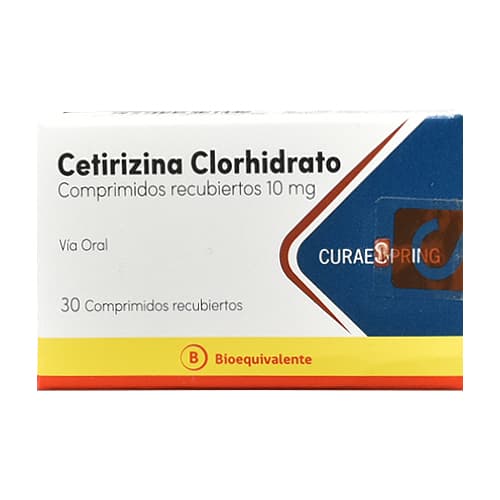 CETIRIZINA COM 10 MG X 30 MDC
