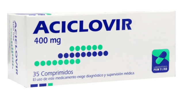 ACICLOVIR 400MG.35COM.MINTL.