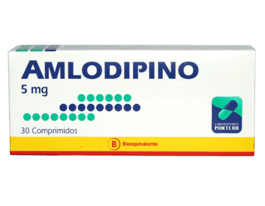 AMLODIPINO 5MG.30COM.MINTLAB
