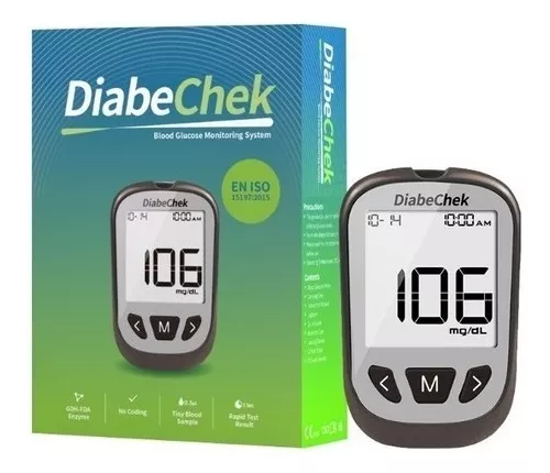 GLUCOMETRO KIT GLICEMIA DIABECHECK