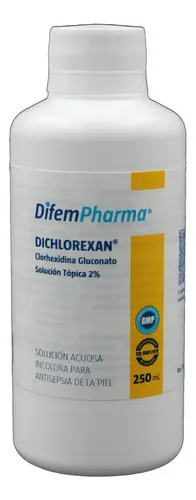 DICHLOREXAN 2% SOL ACUOSA X 250 CC DIFEM