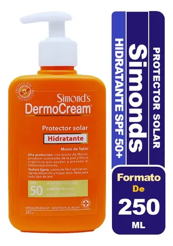 SOLAR DERMOCREAM SPF50 HIDRATANTE 250 ML