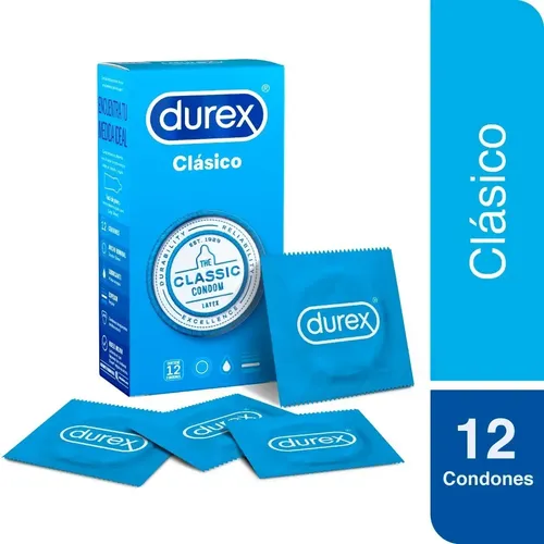 DUREX CLÁSICO X 12 PRESERVATIVOS (DM)