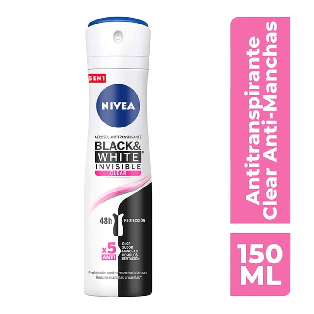 NIVEA DES.F/W SP.INV/B&WHITE CLEAR S.REP.150ML