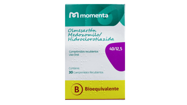 OLMESARTAN/HCL COM 40/12,5 X 30 (BE)