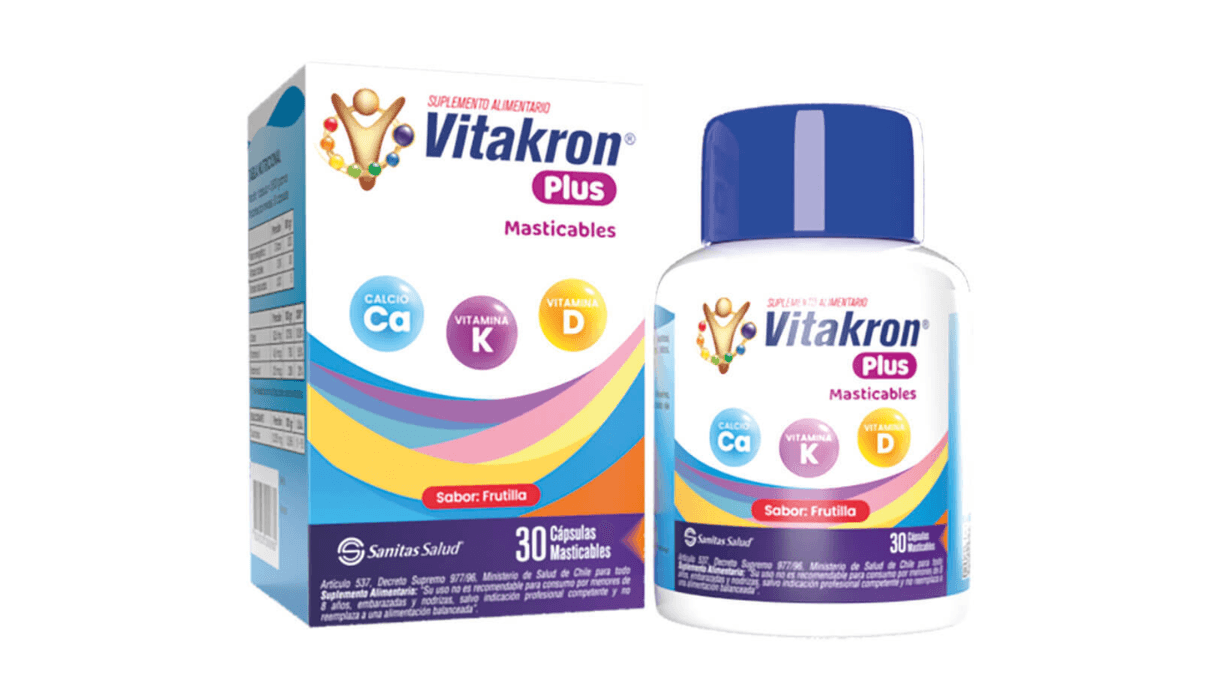 VITAKRON PLUS VTA X 30 CAPS MASTICABLES