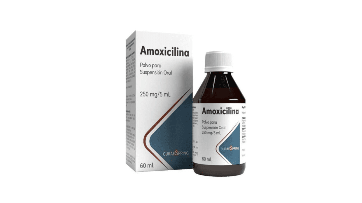 AMOXICILINA SUSPENSION 250MG/5ML X 60 ML MDC