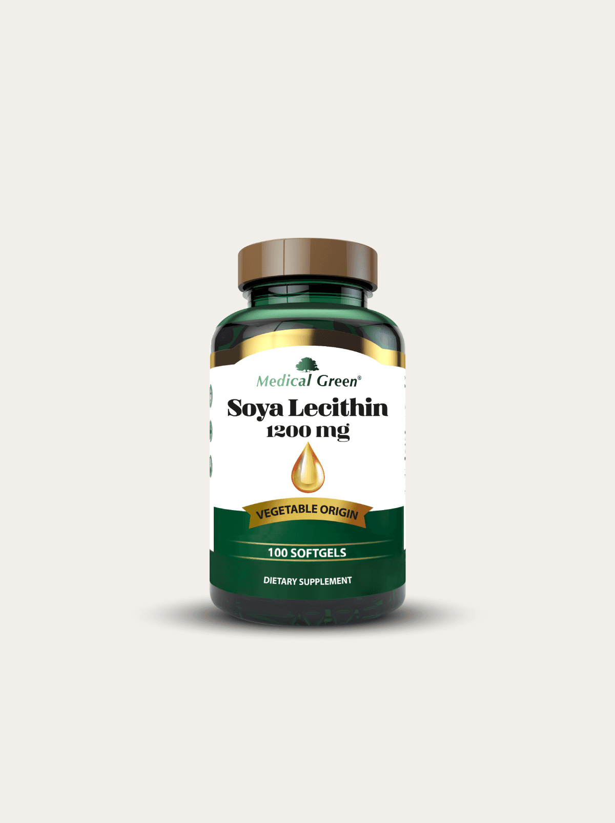 LECITINA DE SOYA CAP X 100 GREEN MED