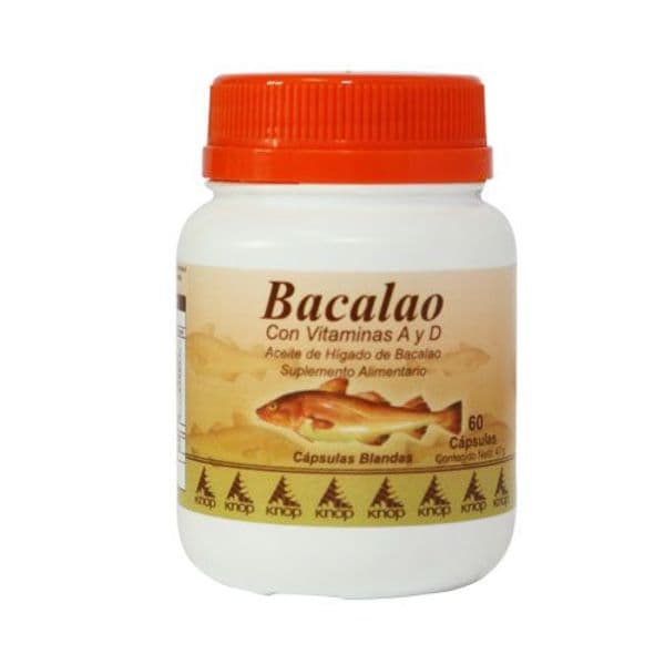 BACALAO VITA-VITD FRASCO 60 CAPS