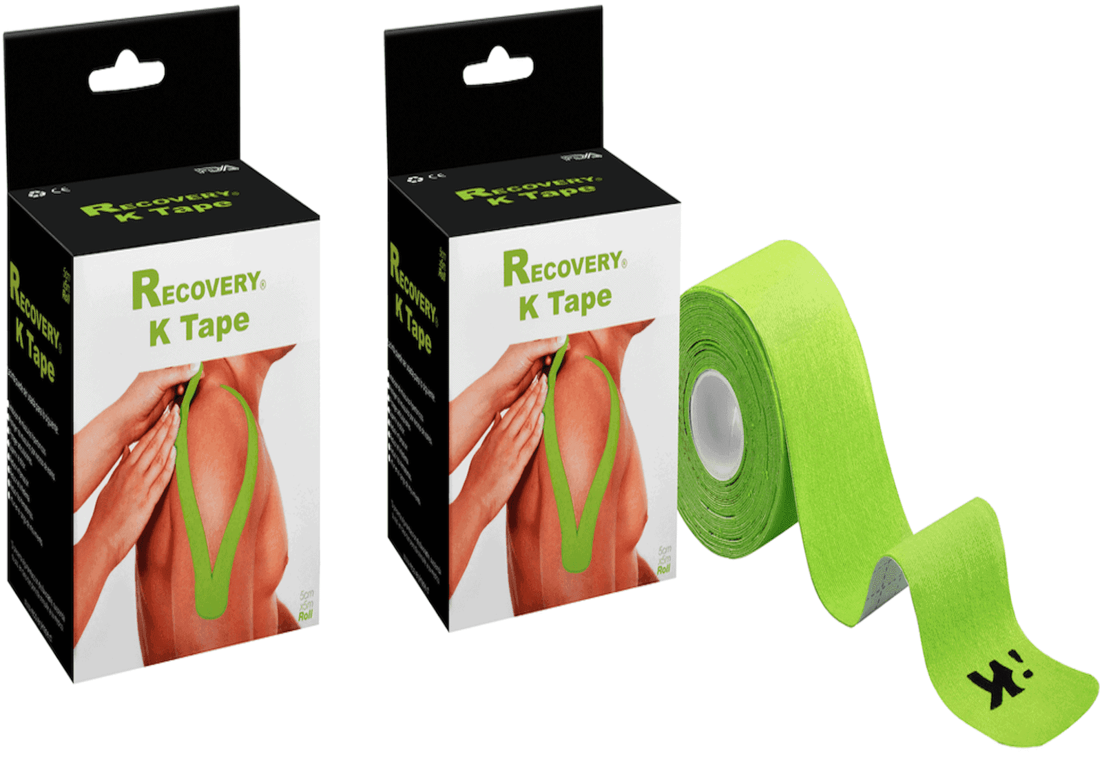 RECOVERY TAPE 5CM.5MT.VERDE UN.