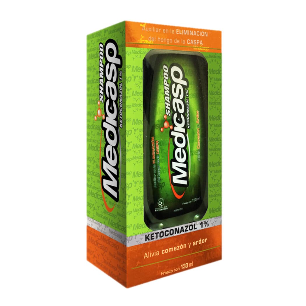 MEDICASP SH.1%130ML.2UN.
