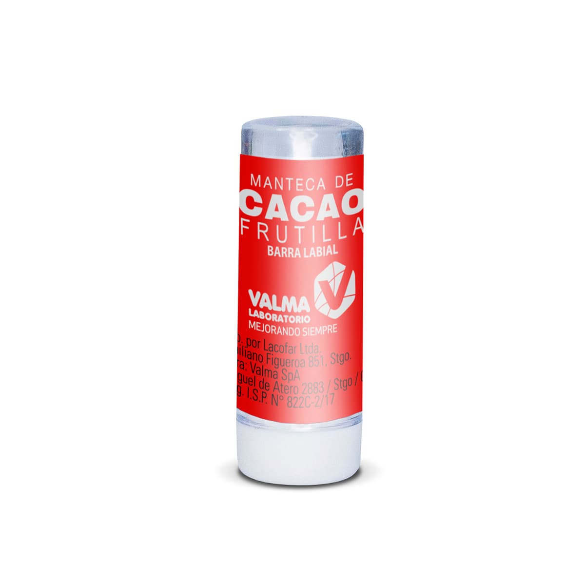 MANTECA CACAO FRUTILLA VALMA