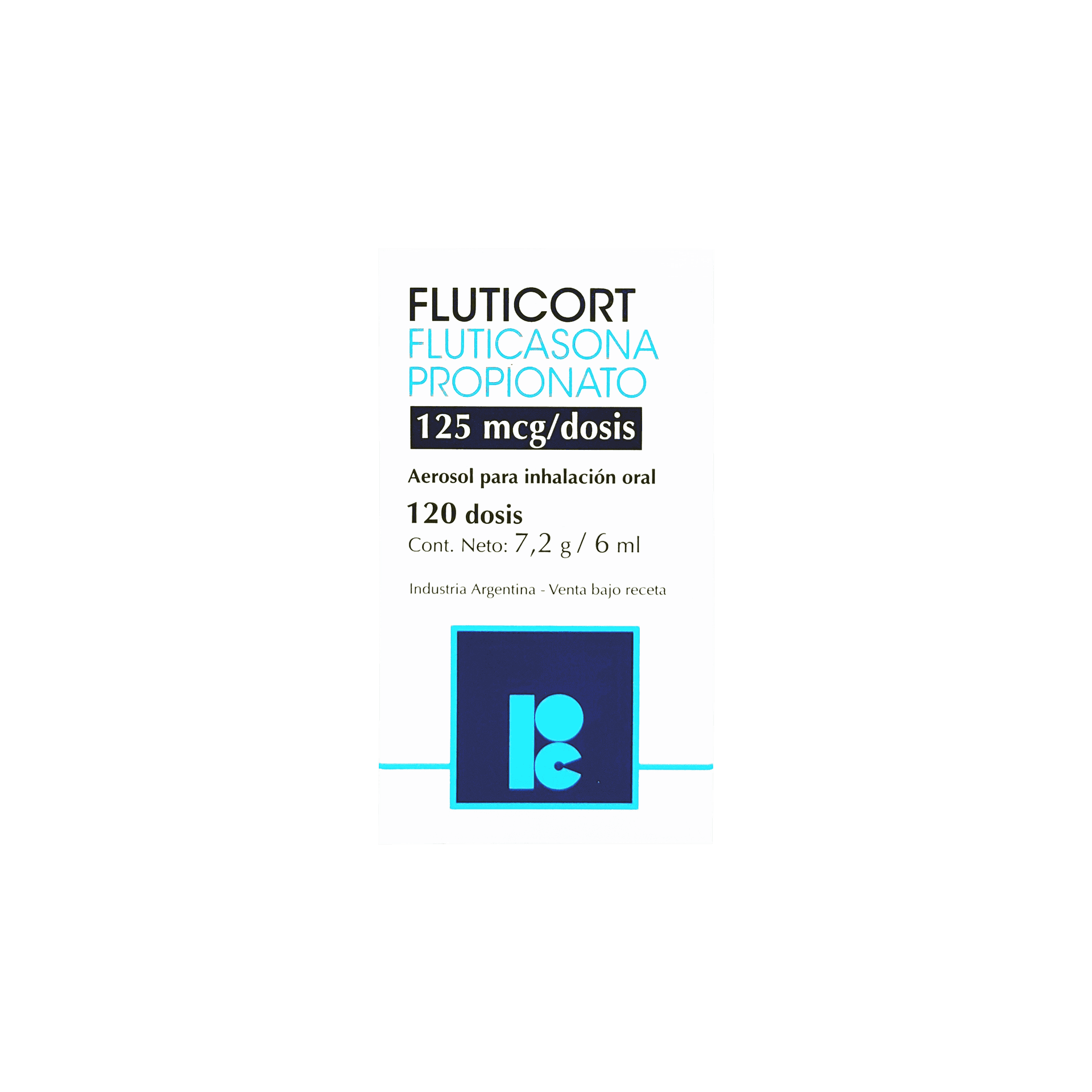 FLUTICORT INH.125MCG.120D