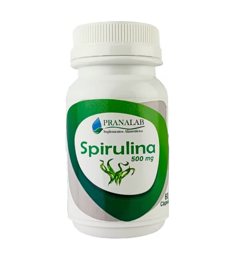 SPIRULINA 500 MG X 60 CAP PRENALAB