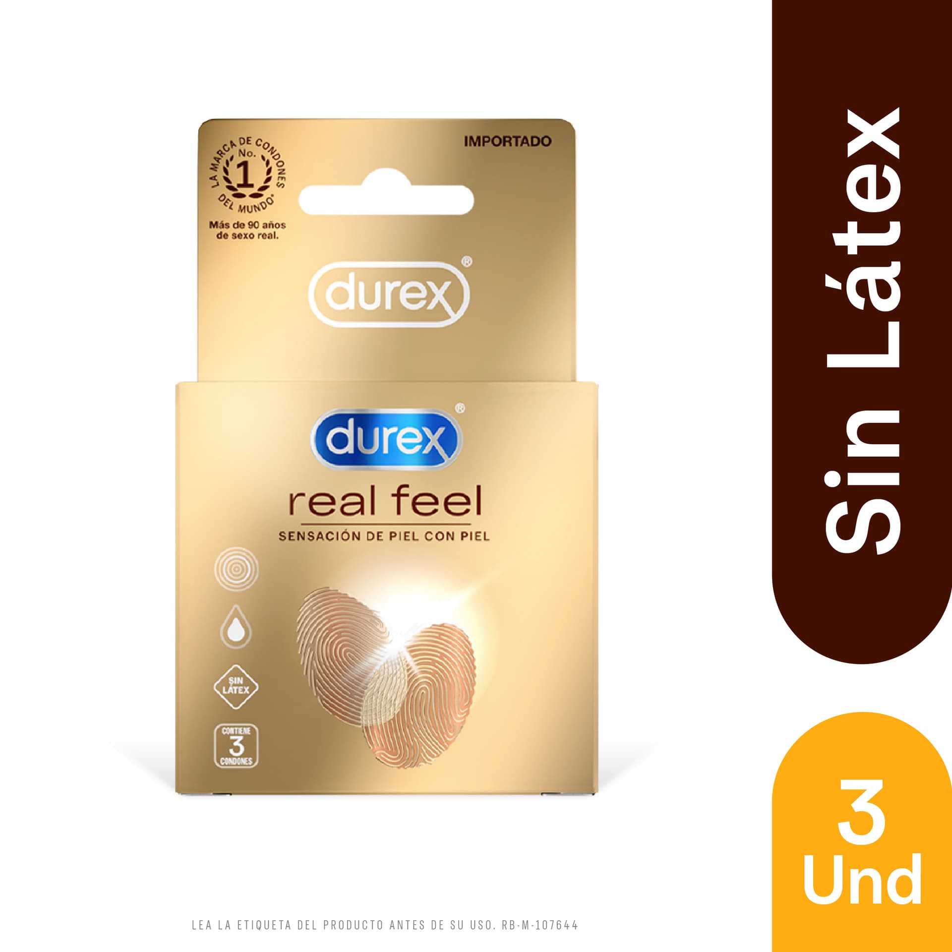 DUREX REAL FEEL PRESV.*3