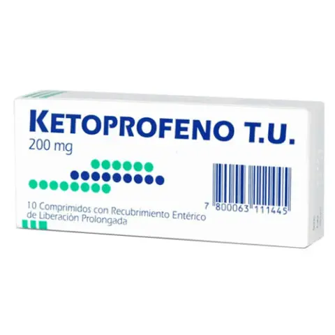 KETOPROFENO T.U.200MG.10COM. MINTLAB