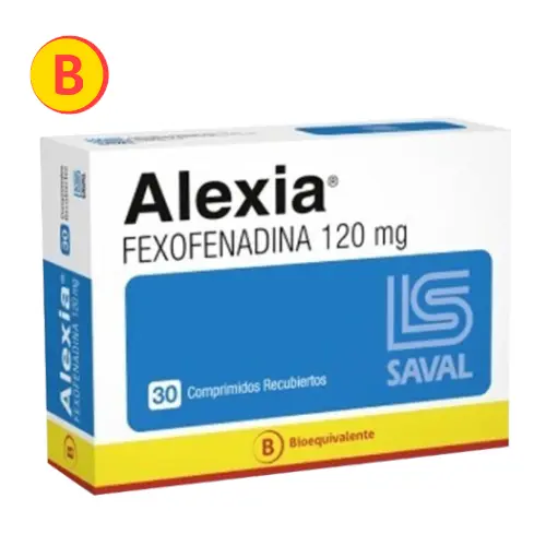 ALEXIA 120MG.30COM.
