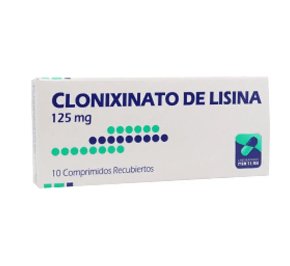 CLONIXINATO LISINA 125MG.10COM. MINTLAB